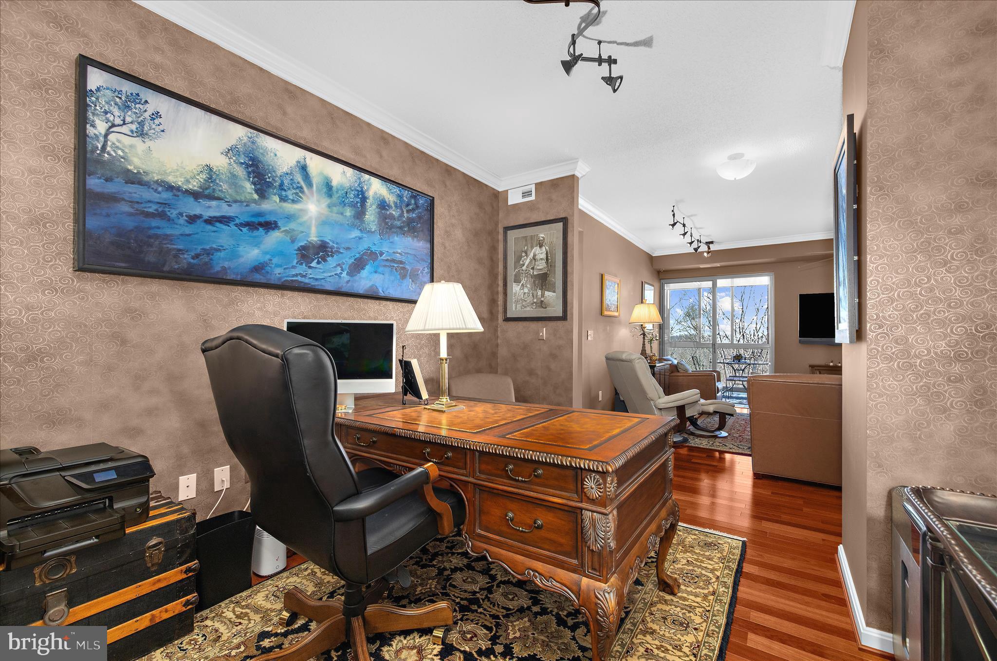 940 Astern Way, Unit 607 Annapolis, MD 21401 - Photo 15 of 45 a room with furniture and wooden floor