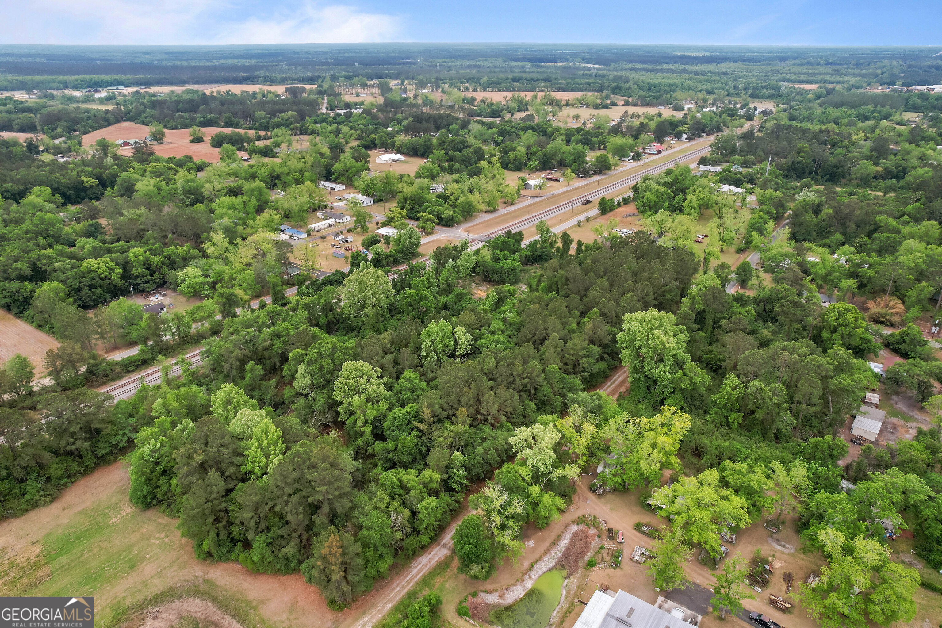 0 Offerman Loop Patterson, GA 31557 - Photo 9 of 16 an aerial view of a city with lots of residential buildings