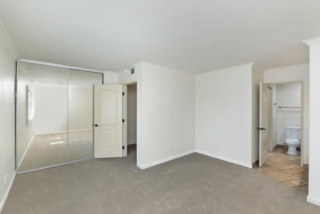 a view of empty room