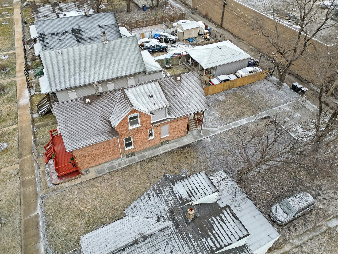 60 East 103rd Place Chicago, IL 60628 - Photo 6 of 20 an aerial view of a house with a yard