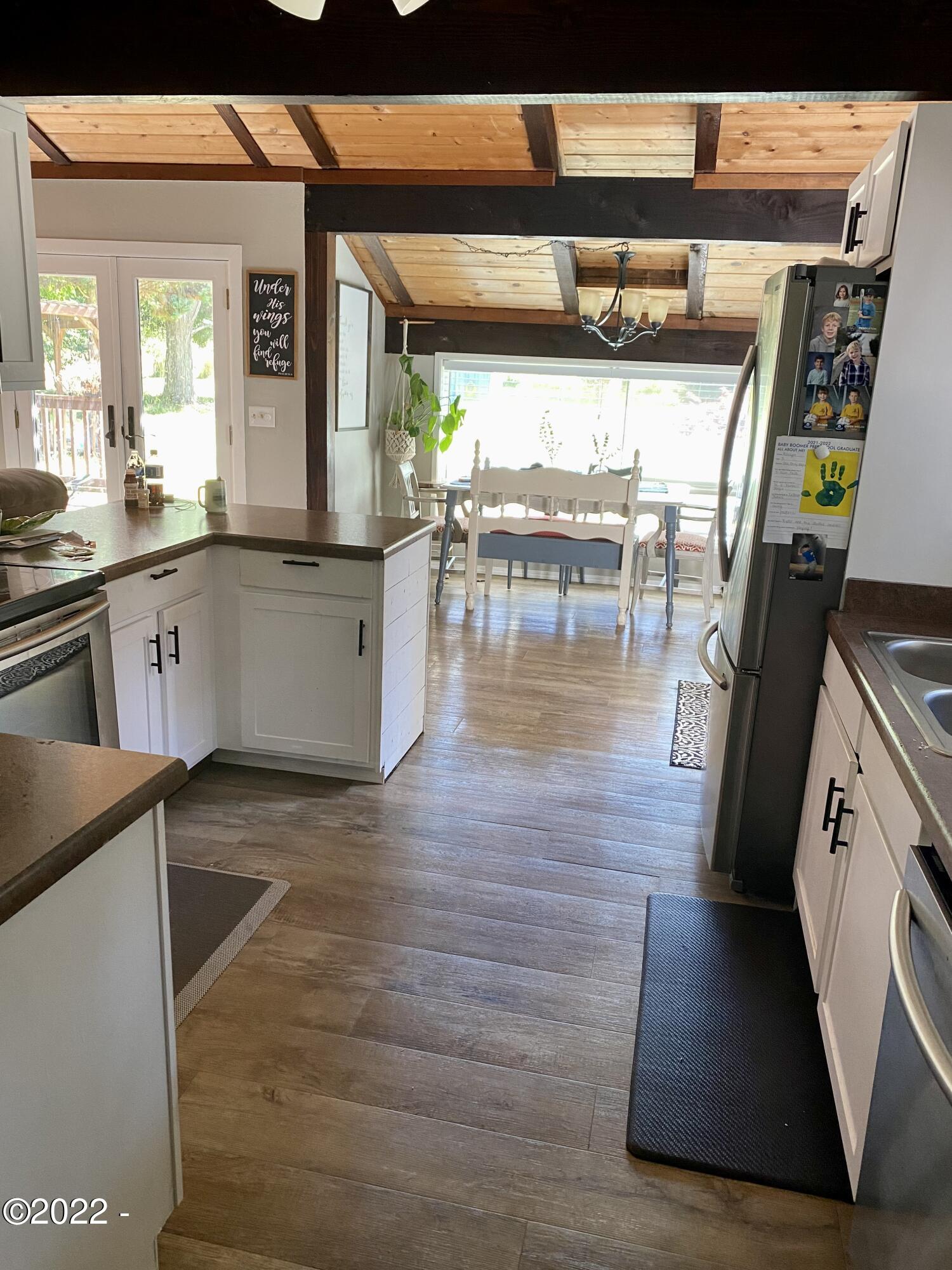 2262 Old River Road Northeast Siletz, OR 97380 - Photo 4 of 18 Kitchen View 2