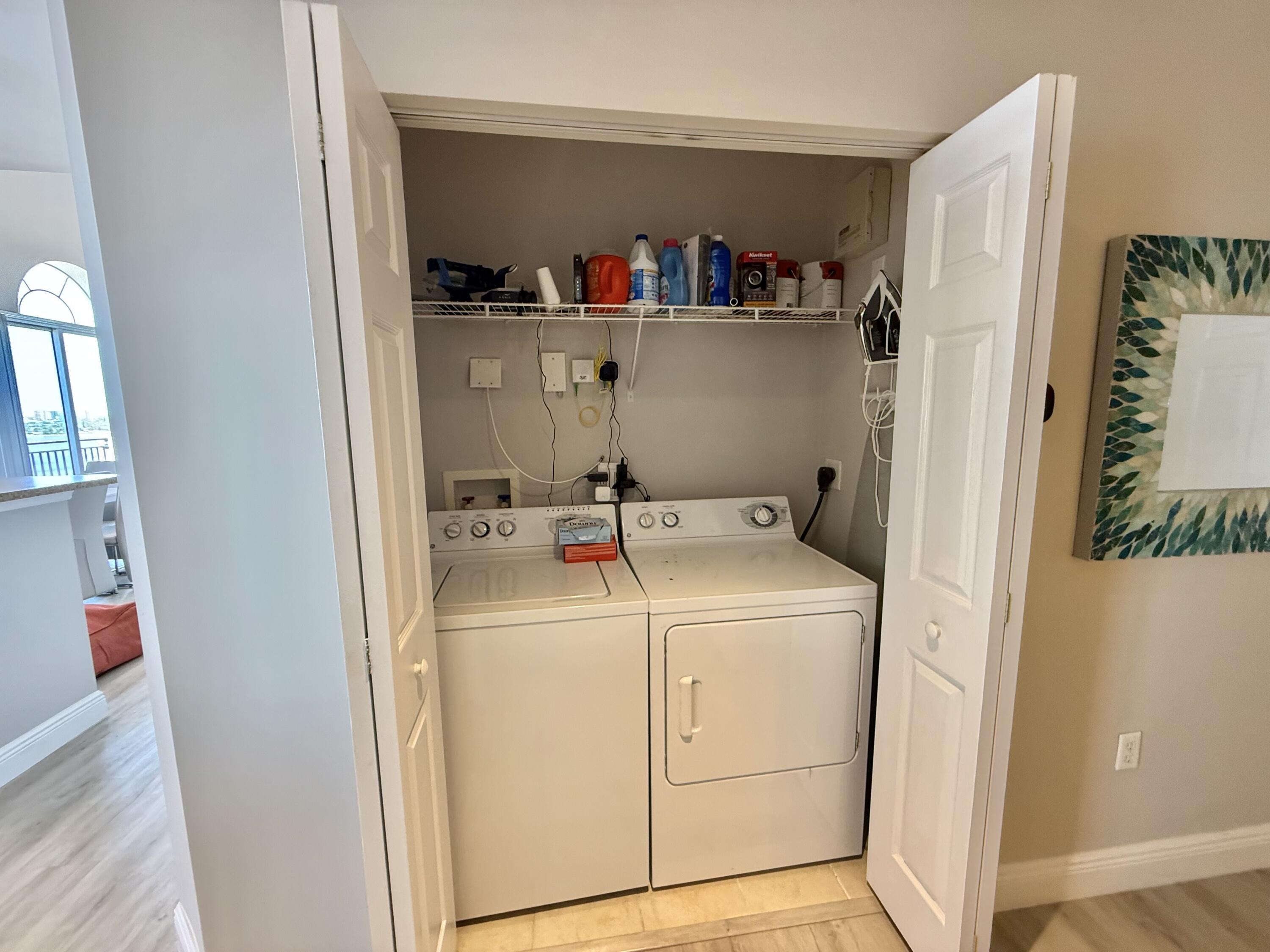 616 Clearwater Park Road, Unit LP01 West Palm Beach, FL 33401 - Photo 35 of 35 LAUNDRY CLOSET