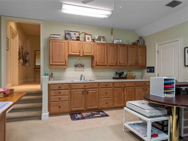 a room with furniture and window