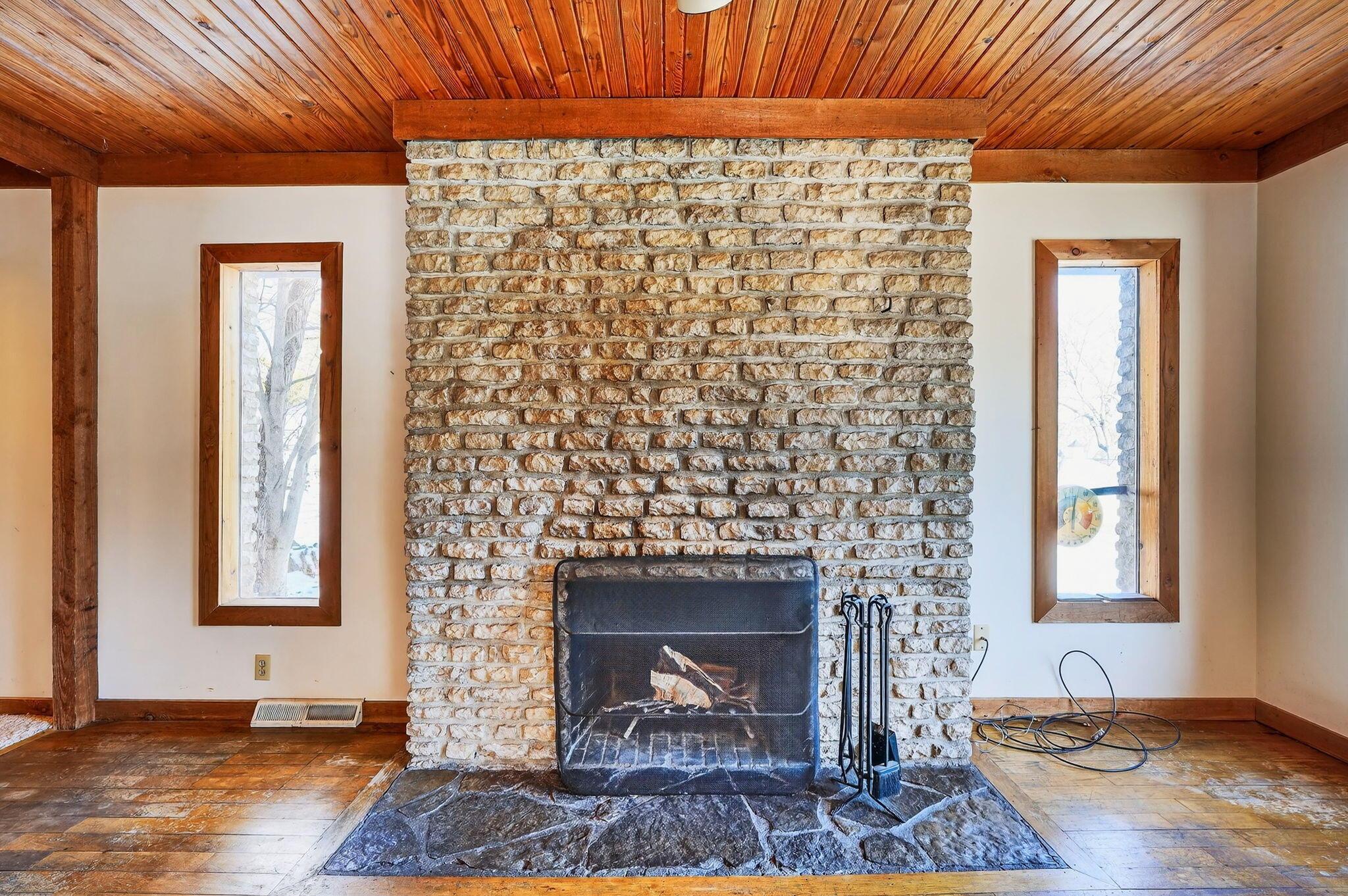 4827 Bellann Road Columbus, OH 43221 - Photo 24 of 85 STONE FIREPLACE