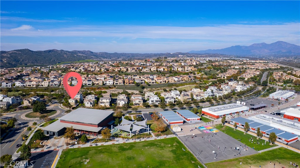 102 Marisol Street Rancho Mission Viejo, CA 92694 - Photo 39 of 75 an aerial view of a houses with a swimming pool
