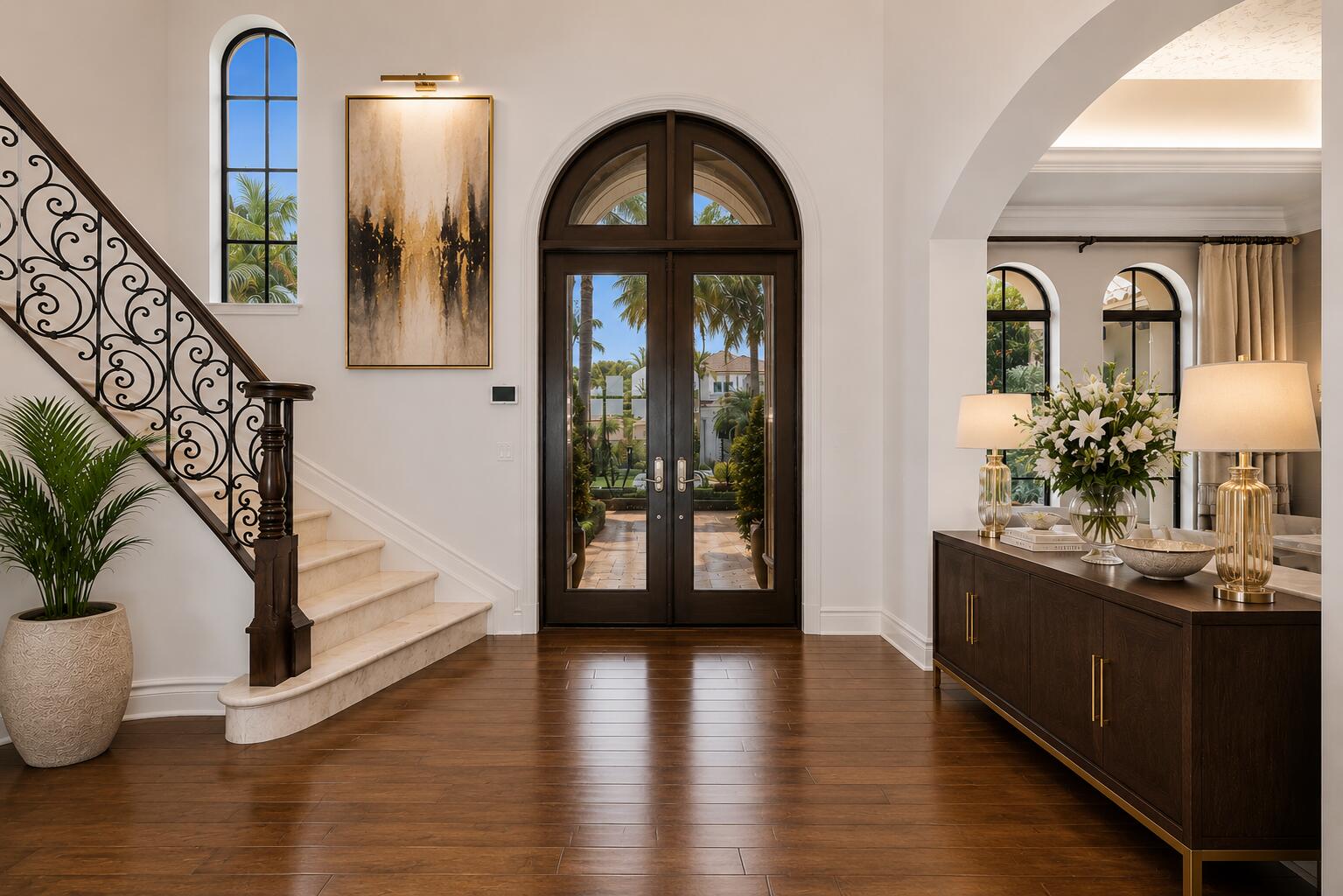 9253 Este Lago Way Boca Raton, FL 33496 - Photo 8 of 83 Digitally staged foyer