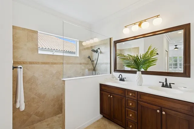 a view of a dining room with furniture and front door