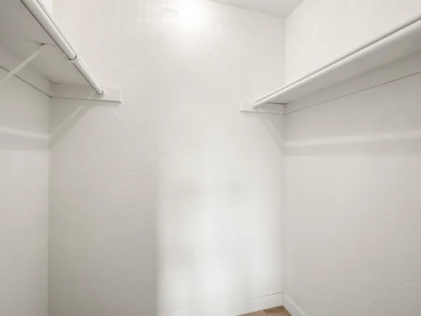 a view of a garage