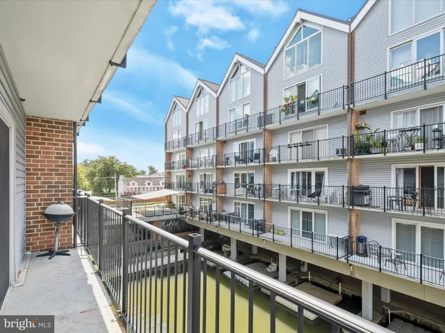 a view of city from balcony
