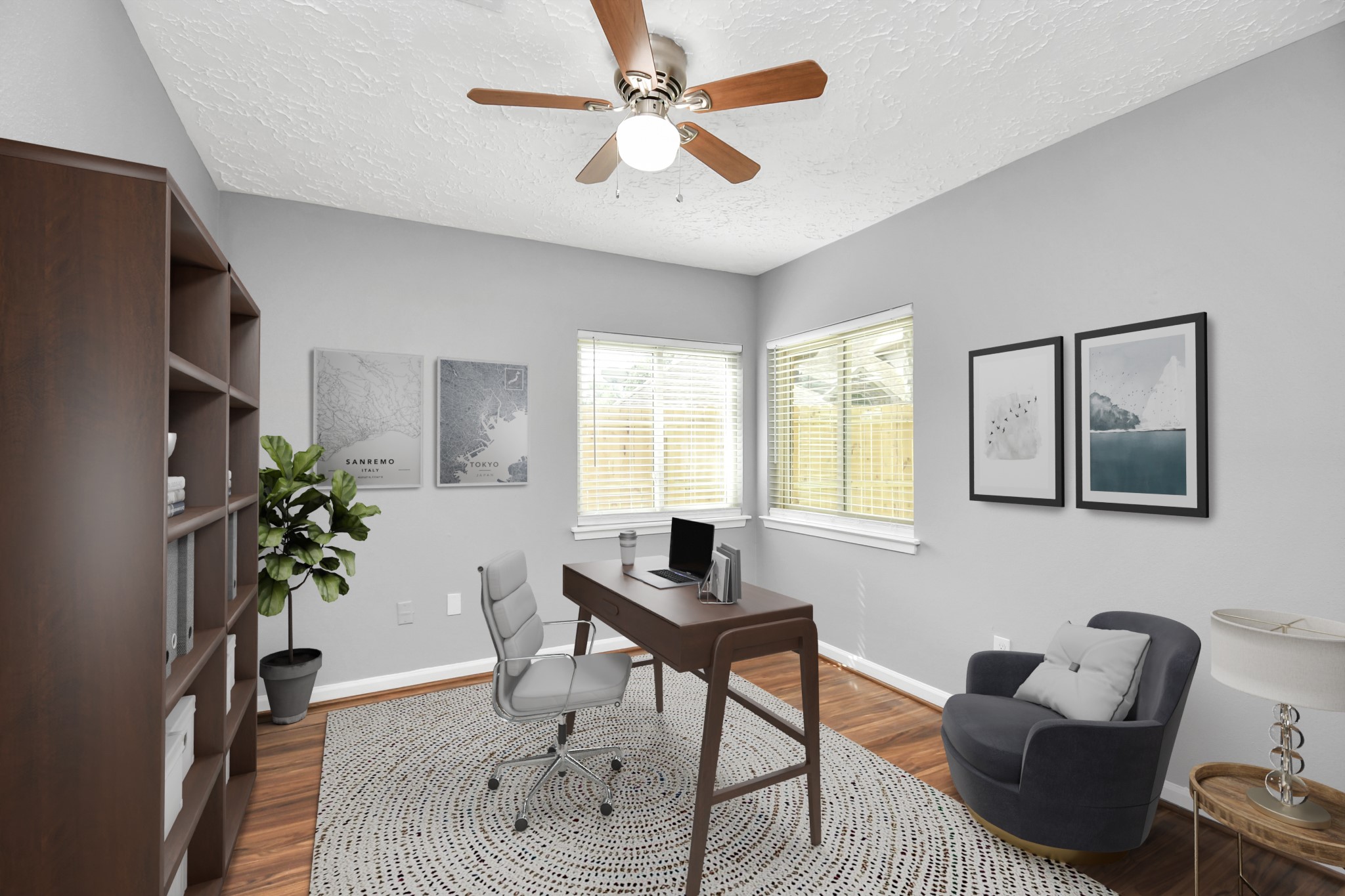 10219 Trading Post Drive Houston, TX 77064 - Photo 6 of 39 a living room with furniture potted plant and a window