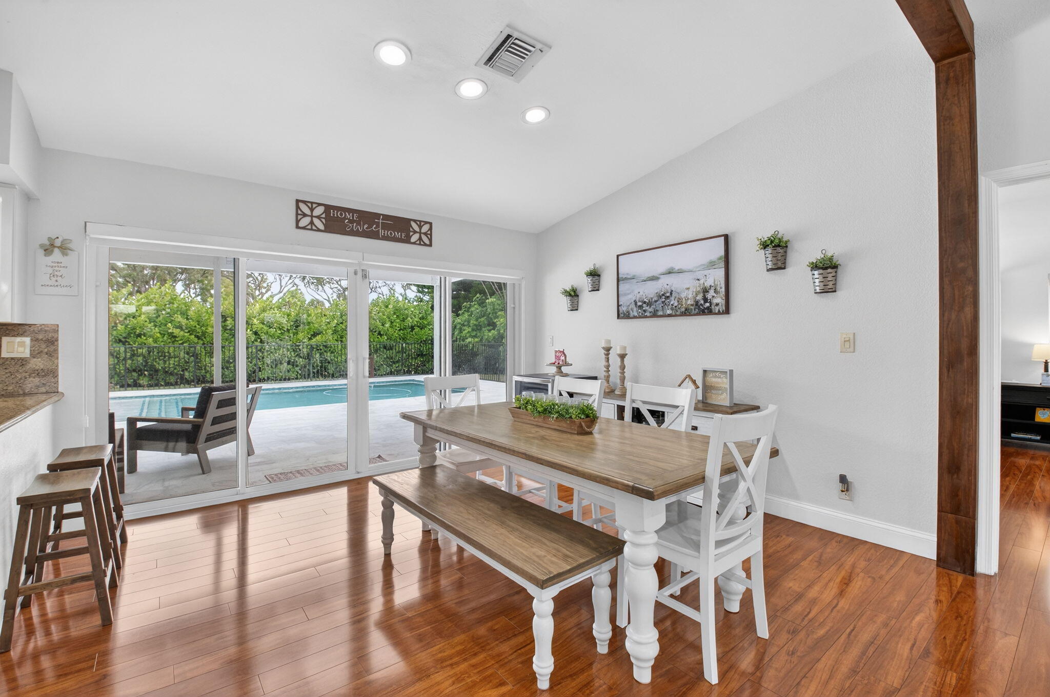 10302 Crosswind Road Boca Raton, FL 33498 - Photo 3 of 27 a view of a dining room with furniture window and outside view