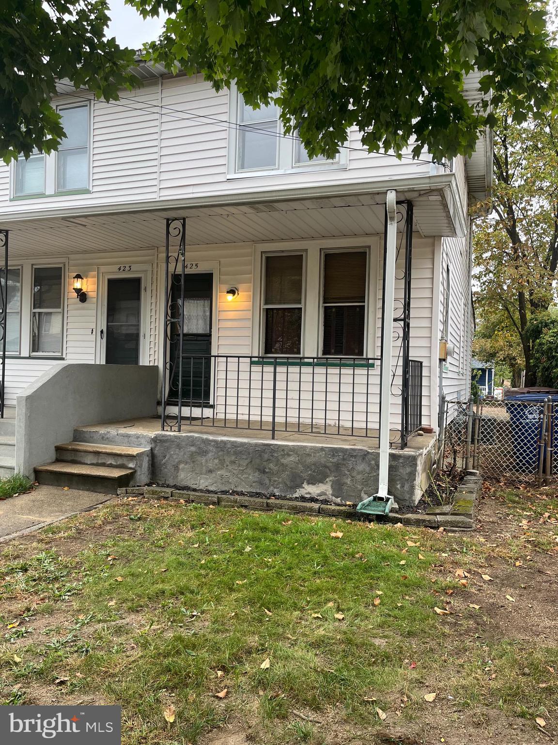 425 Taylor Street Riverside, NJ 08075 - Photo 1 of 9 a front view of a house with a yard