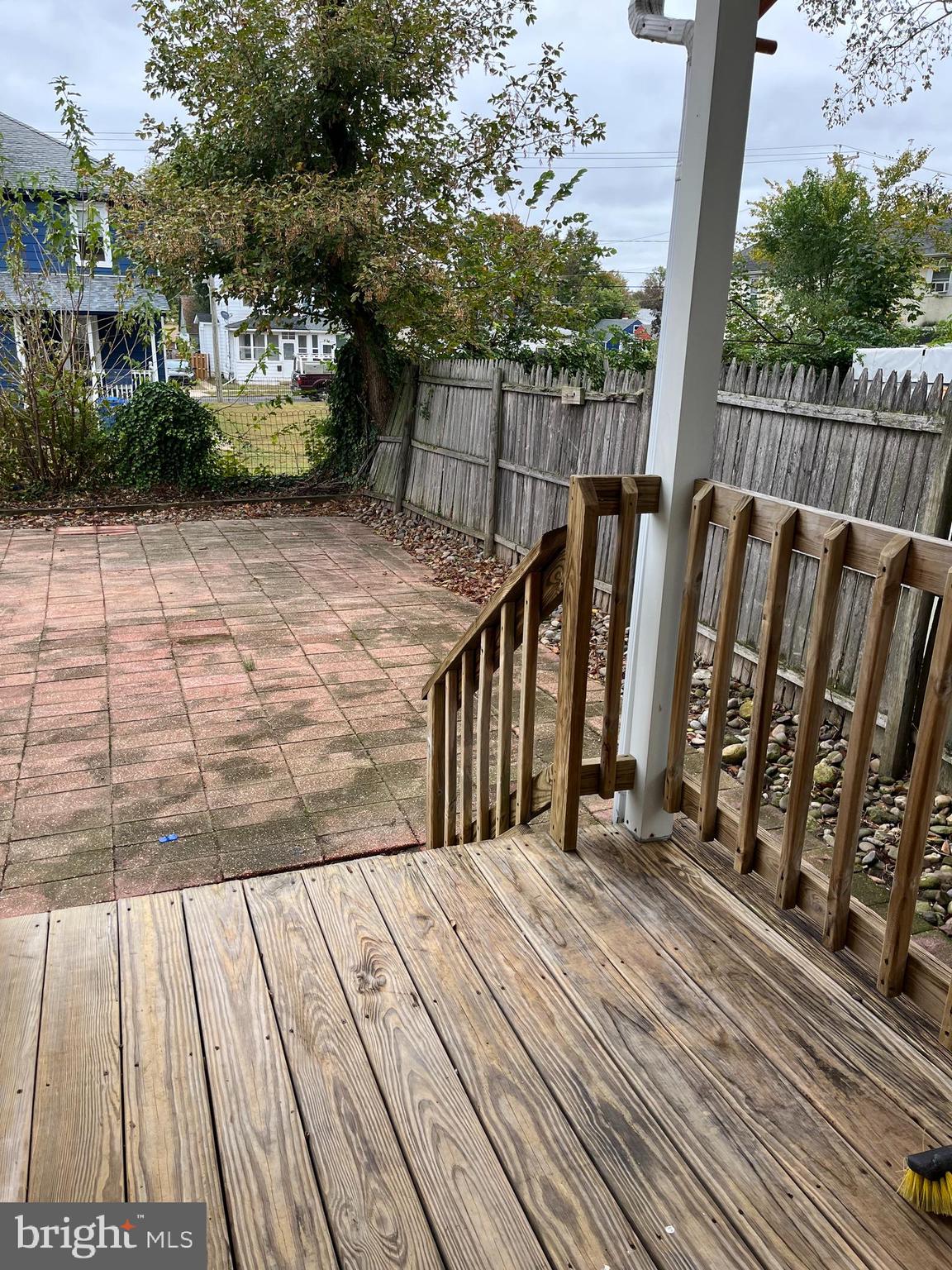425 Taylor Street Riverside, NJ 08075 - Photo 8 of 9 a view of outdoor space with deck and yard