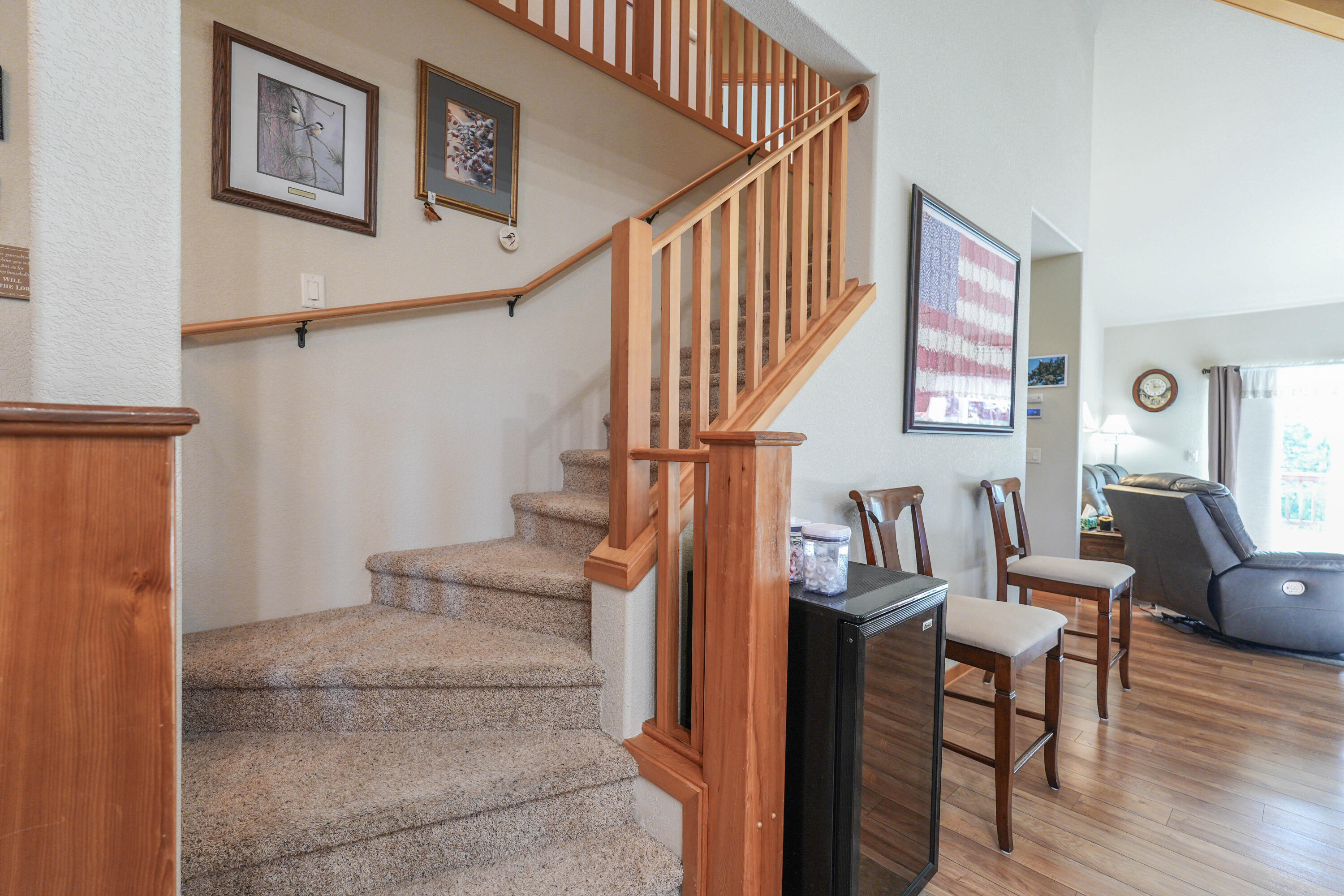 5028 Sora Loop Klamath Falls, OR 97601 - Photo 27 of 62 a view of entryway and hall with wooden floor