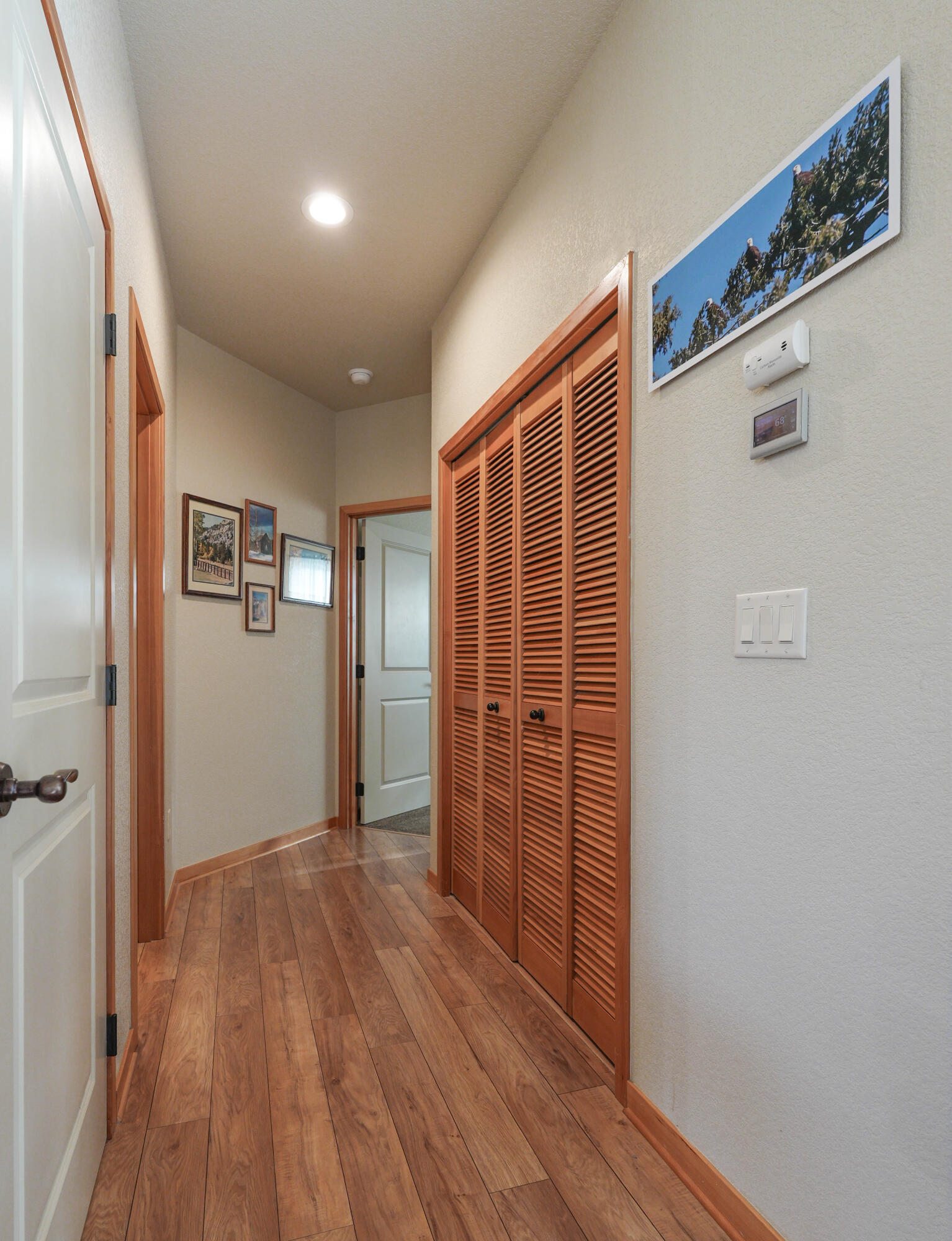 5028 Sora Loop Klamath Falls, OR 97601 - Photo 29 of 62 a view of wooden floor and windows in a room