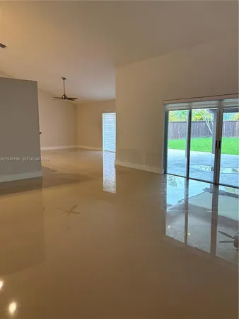 a view of empty room