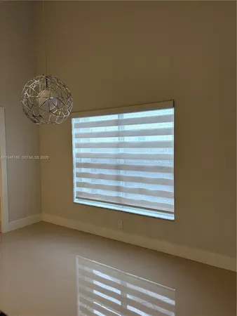 a view of a window in a room