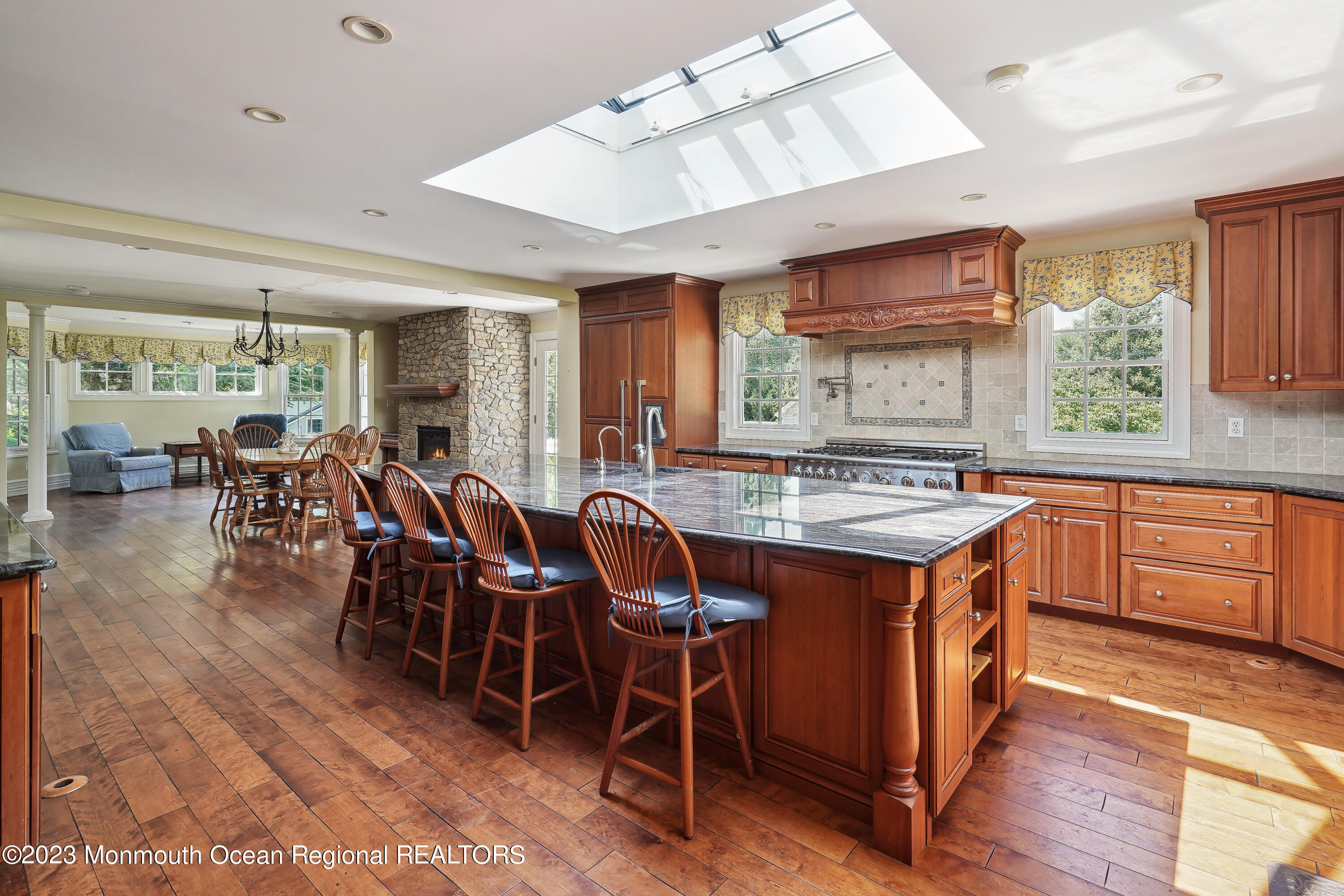 51 Cherry Tree Farm Road Middletown, NJ 07748 - Photo 31 of 62 a large kitchen with lots of counter space and a sink