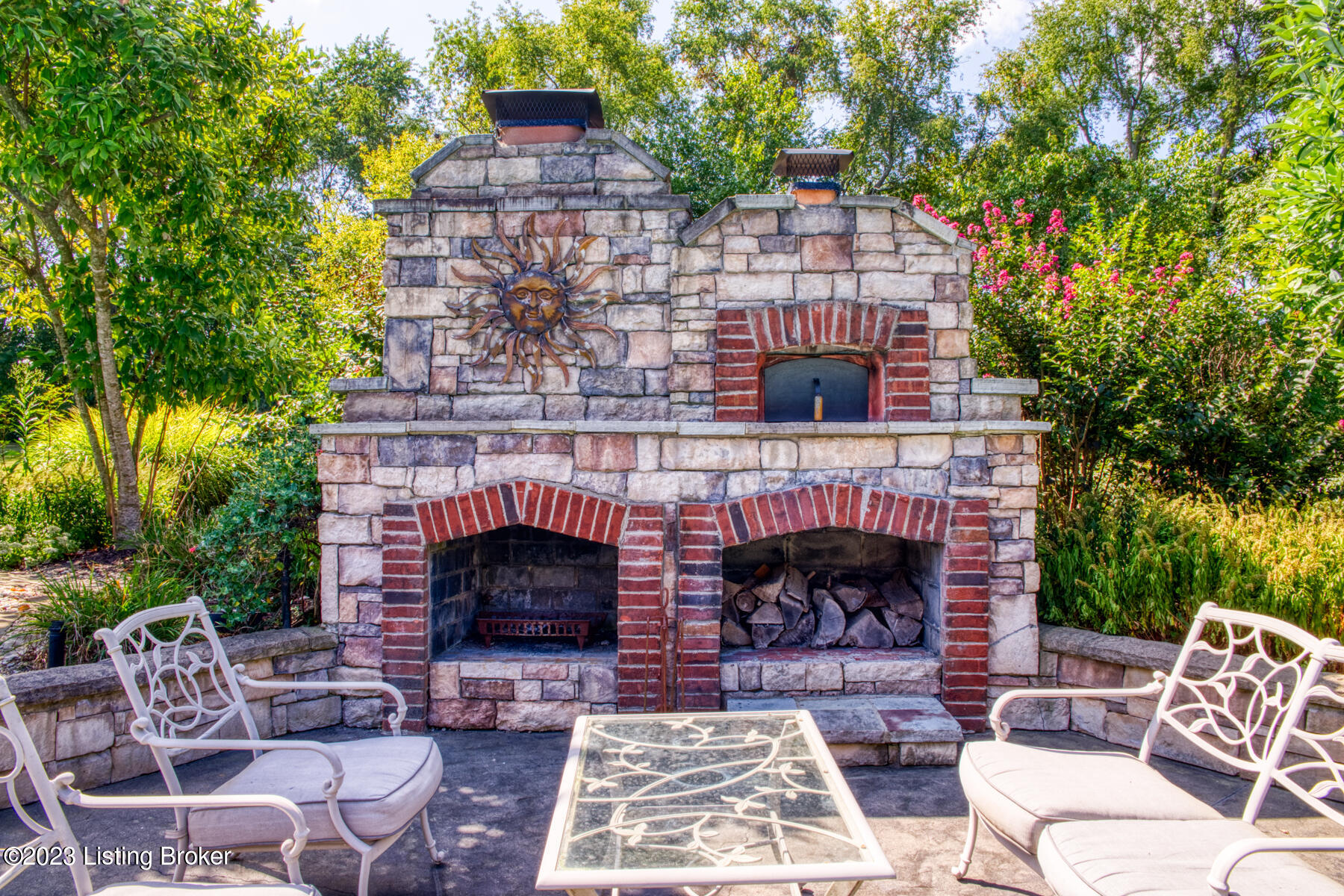 3308 Overlook Ridge Road Prospect, KY 40059 - Photo 51 of 53 fireplace & pizza oven