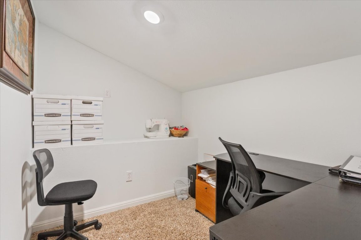 50 Dusty Dam Road Coupland, TX 78615 - Photo 23 of 38 This dedicated office provides flexibility for a home workspace, hobby room, or additional living area to suit your needs.