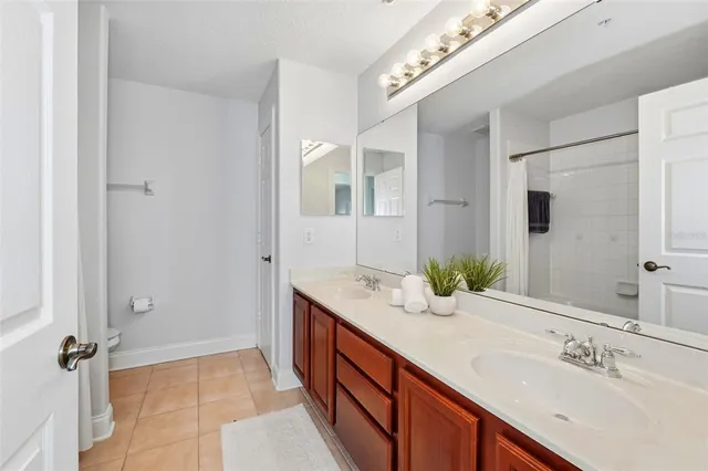 view of an empty room with window