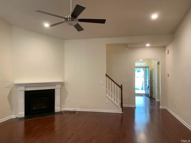 wooden floor in an empty room