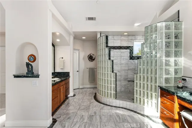 a view of a city from a balcony