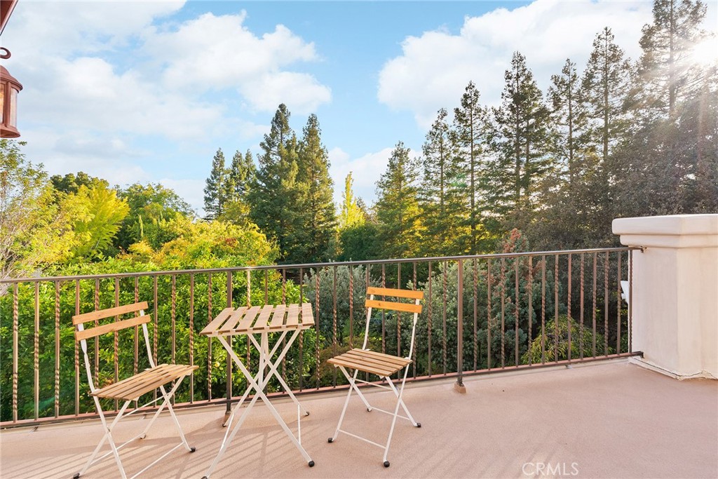 3171 Sandstone Lane Chico, CA 95928 - Photo 42 of 70 a view of a chair and table on the terrace