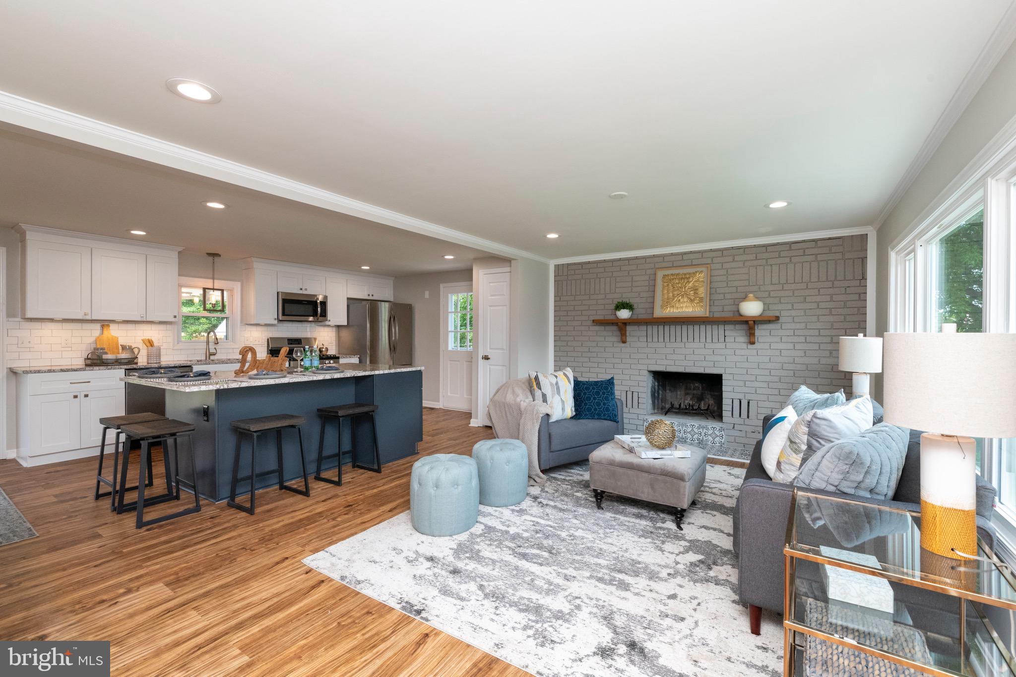 524 Patapsco Avenue Rosedale, MD 21237 - Photo 1 of 46 Wonderful Open Concept Living Room & Kitchen!