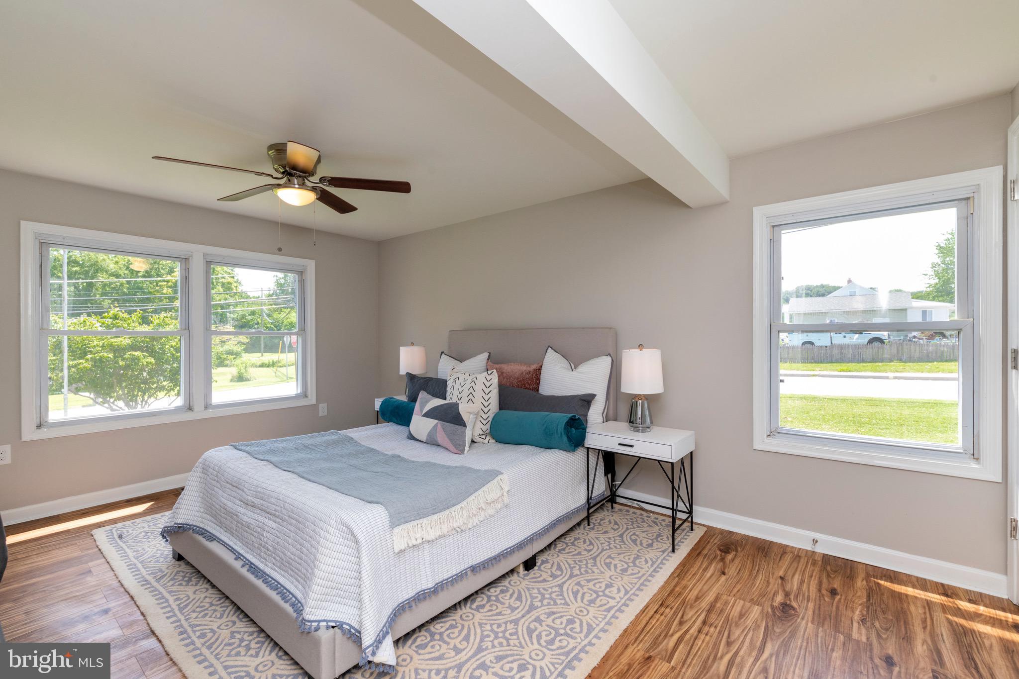 524 Patapsco Avenue Rosedale, MD 21237 - Photo 17 of 46 Large & Bright Master BR can hold a king size bed!