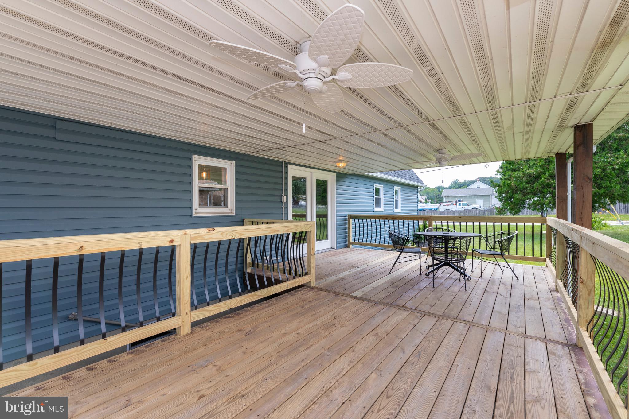 524 Patapsco Avenue Rosedale, MD 21237 - Photo 36 of 46 Huge deck, with lots of space for a grill!