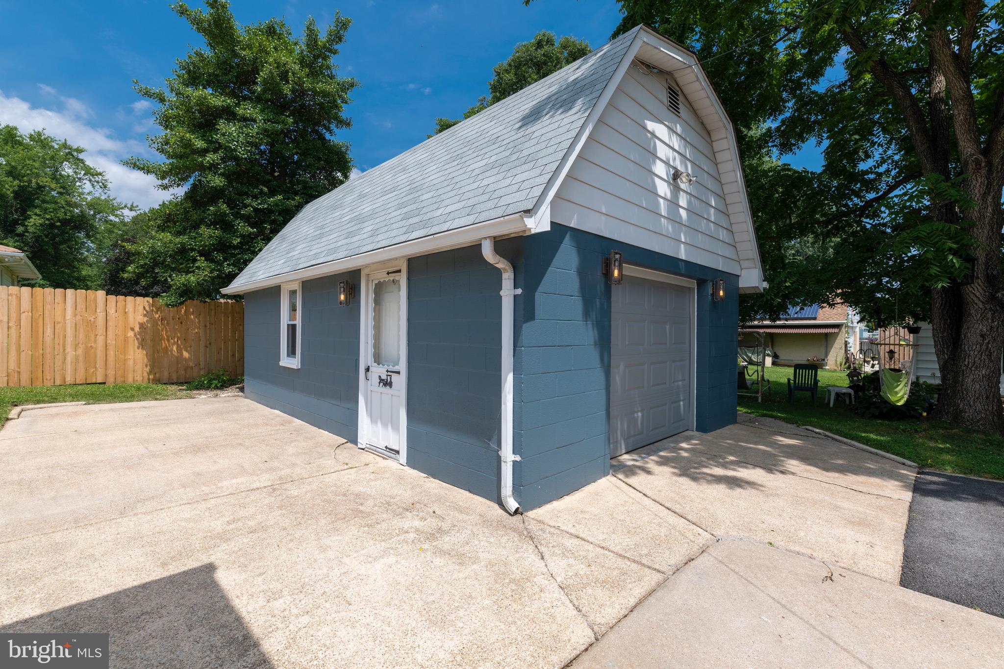 524 Patapsco Avenue Rosedale, MD 21237 - Photo 44 of 46 Oversized one car garage with attic storage!