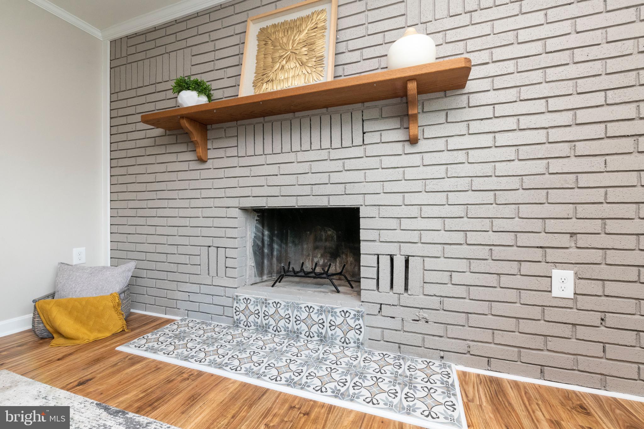 524 Patapsco Avenue Rosedale, MD 21237 - Photo 6 of 46 Wood burning fireplace!
