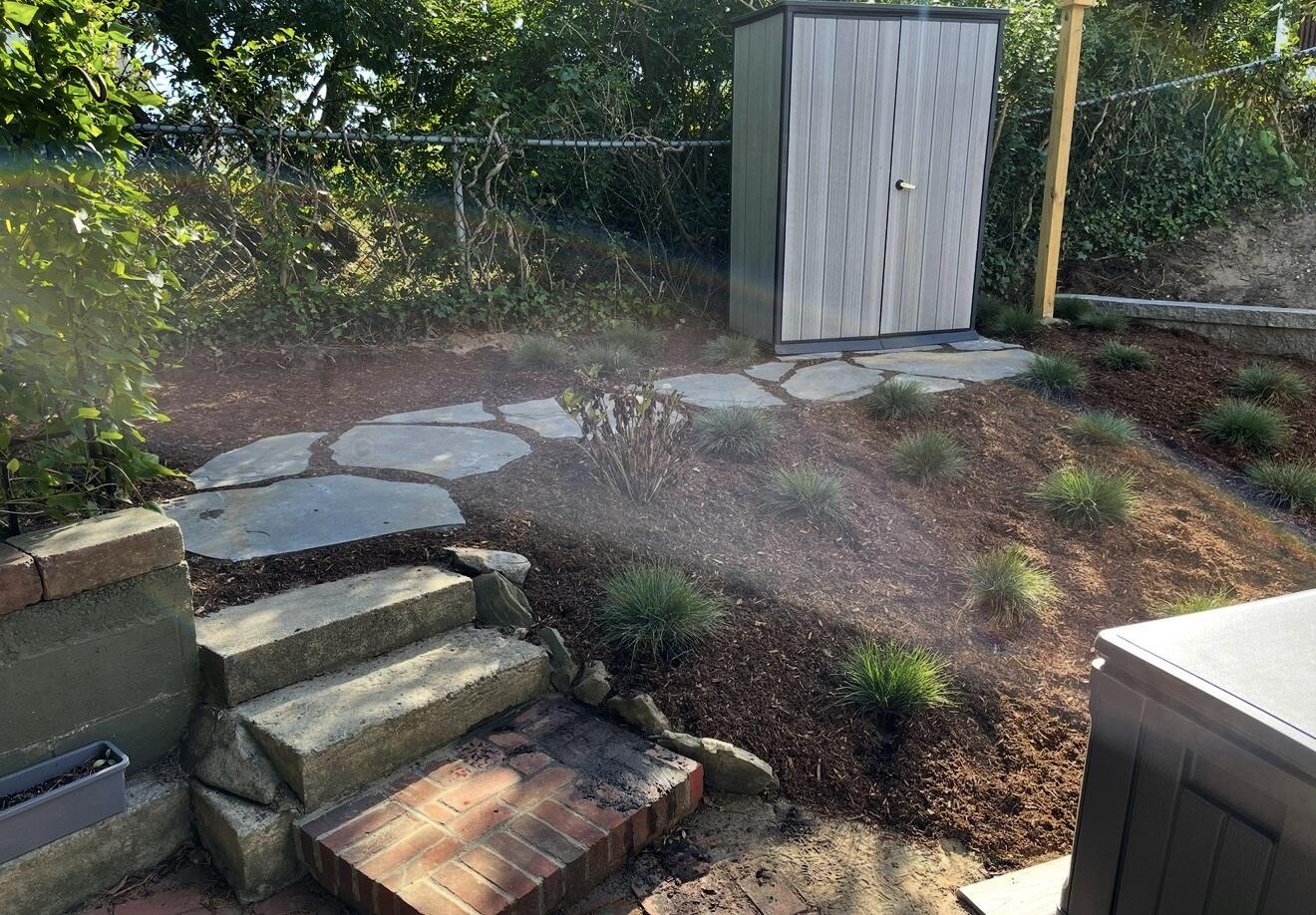 241 Old Wharf Road, Unit 162 Dennis Port, MA 02639 - Photo 23 of 28 a backyard of a house with lots of green space