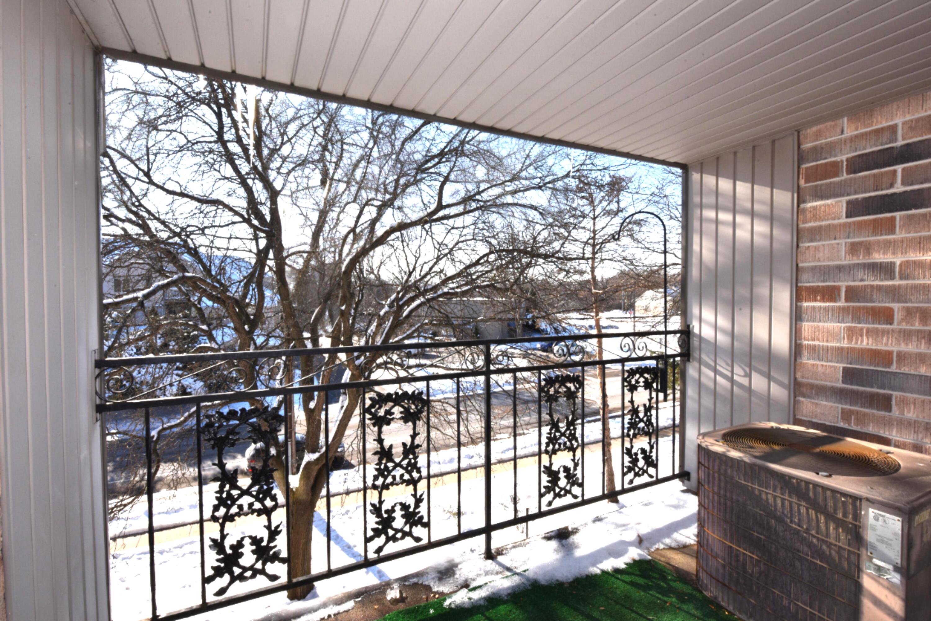 1730 West Green Tree Road, Unit 310 Glendale, WI 53209 - Photo 4 of 34 Private Balcony