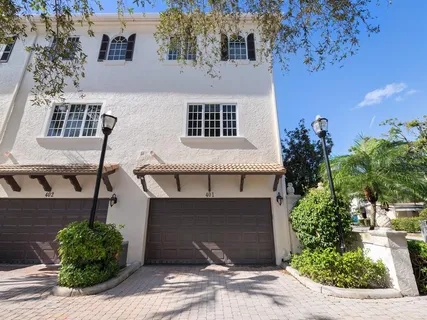 front view of a house with a street