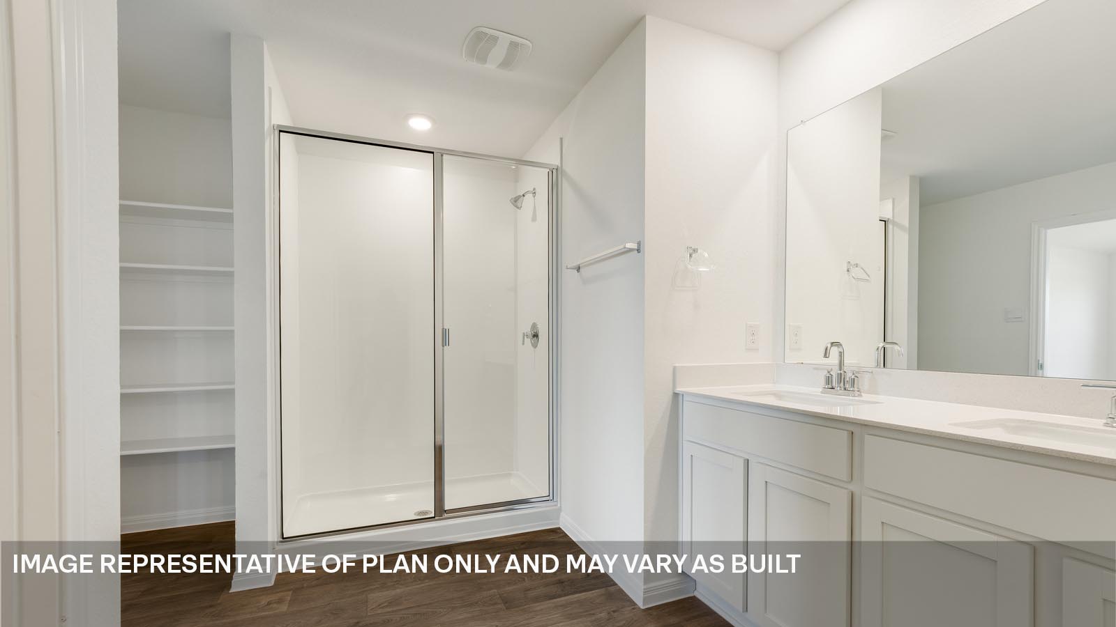 298 Mountain Pea Road Kyle, TX 78640 - Photo 13 of 21 a bathroom with a sink and a mirror