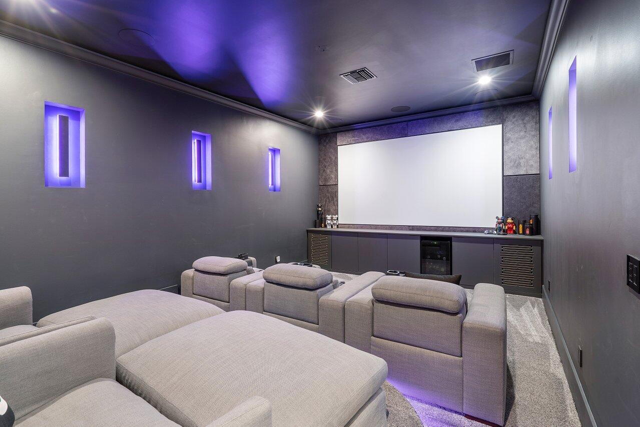 9054 Benedetta Place Boca Raton, FL 33496 - Photo 37 of 50 Theater room