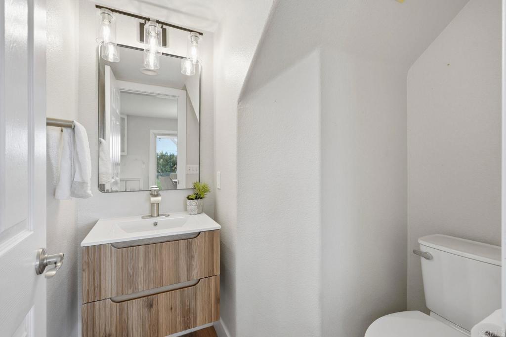 342 Rimhurst Court Oceanside, CA 92058 - Photo 30 of 53 Recently remodeled downstairs half-bath