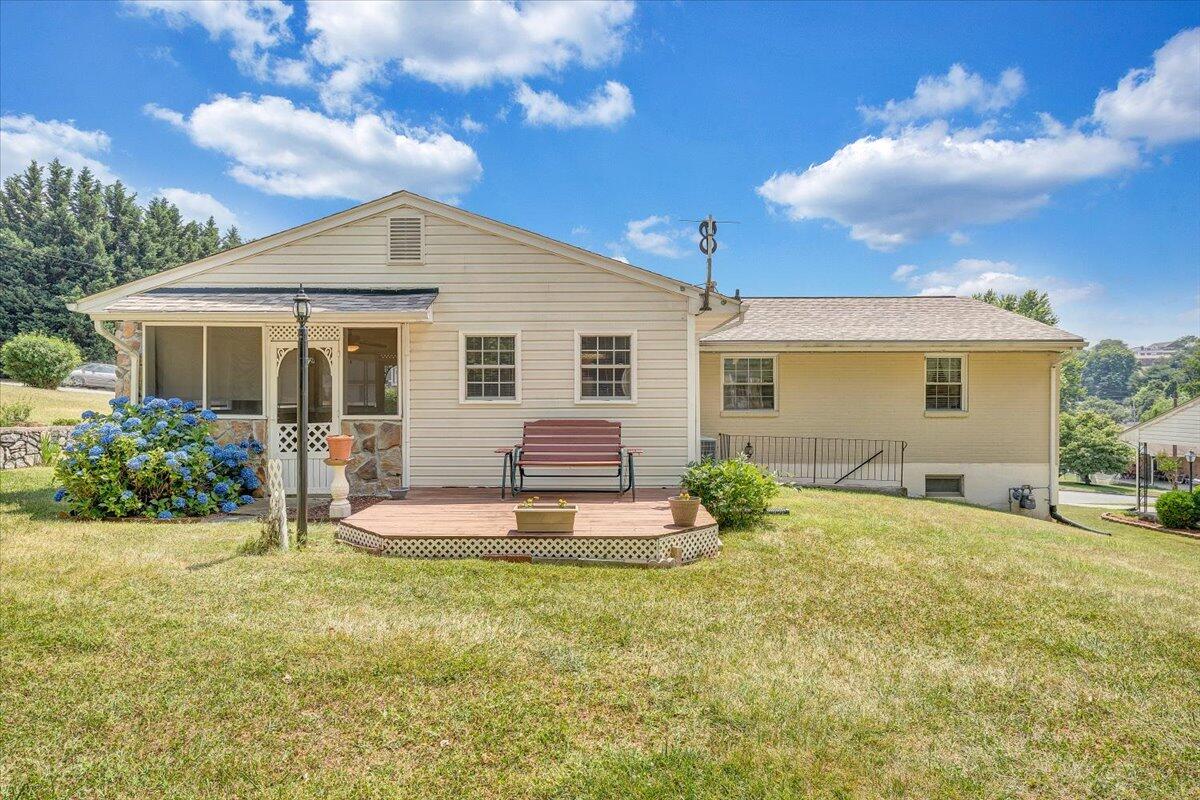 501 Olney Road Vinton, VA 24179 - Photo 32 of 49 a view of a house with a yard and potted plants
