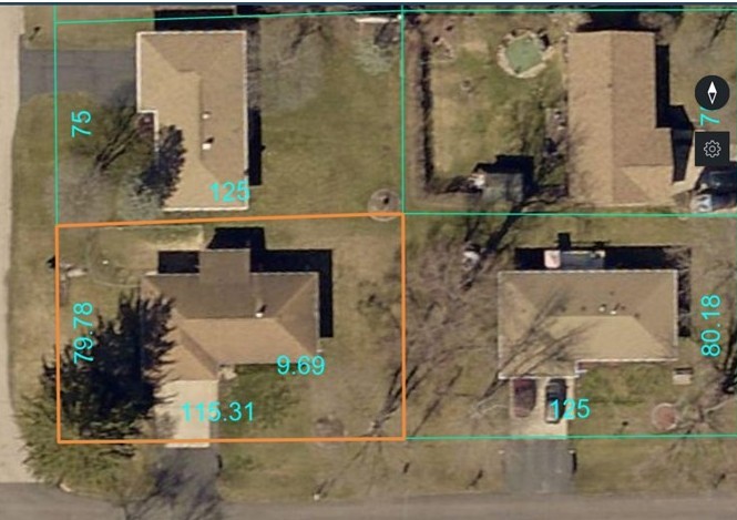 1988 South Bend Road Rockford, IL 61109 - Photo 26 of 26 aerial view of a house with a yard