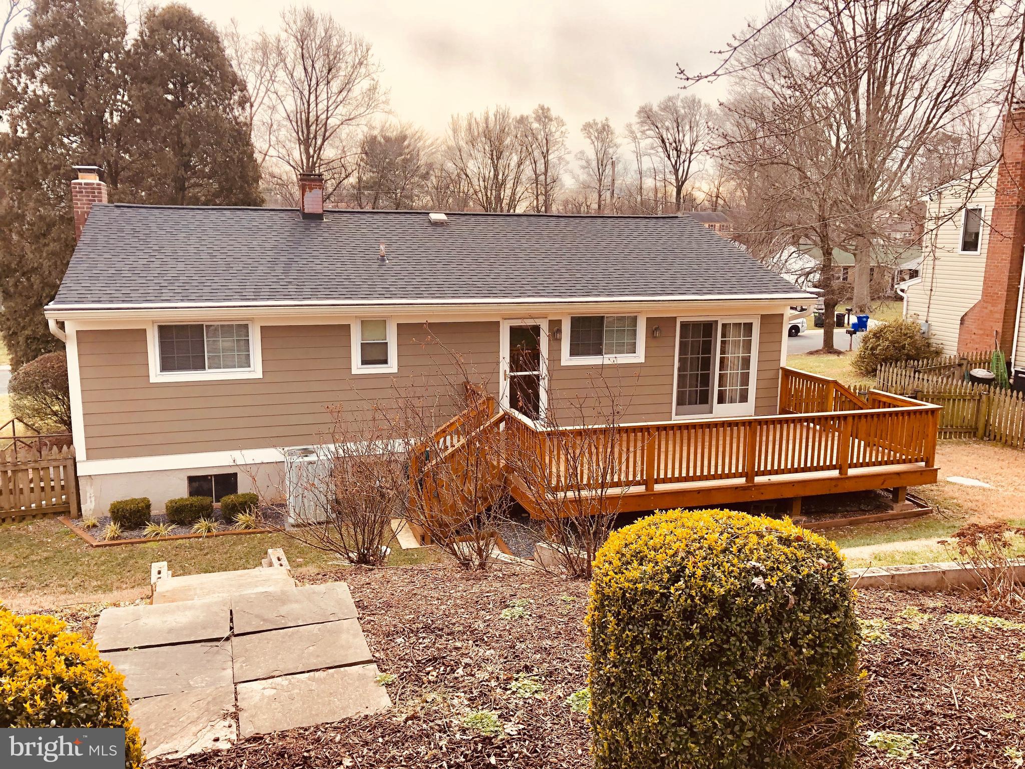 1324 Gresham Road Silver Spring, MD 20904 - Photo 35 of 36 Backyard view house