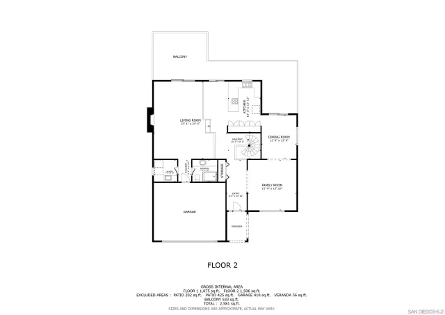 $1,350,000 | 9219 Inverness Road, Santee, CA 92071