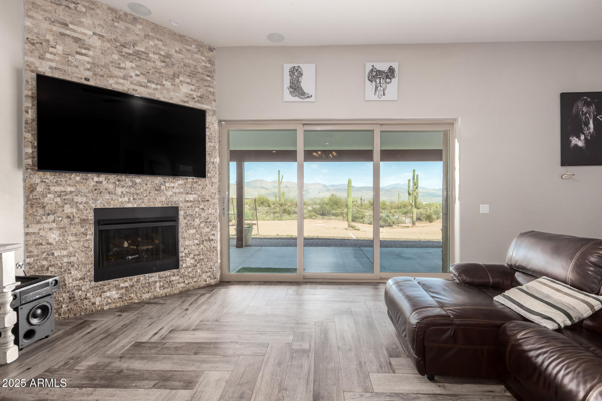 17024 East Lone Mountain Road Rio Verde, AZ 85263 - Photo 11 of 42 a bedroom with a bed and a television