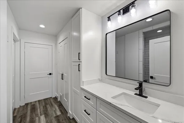 a view of house with a yard