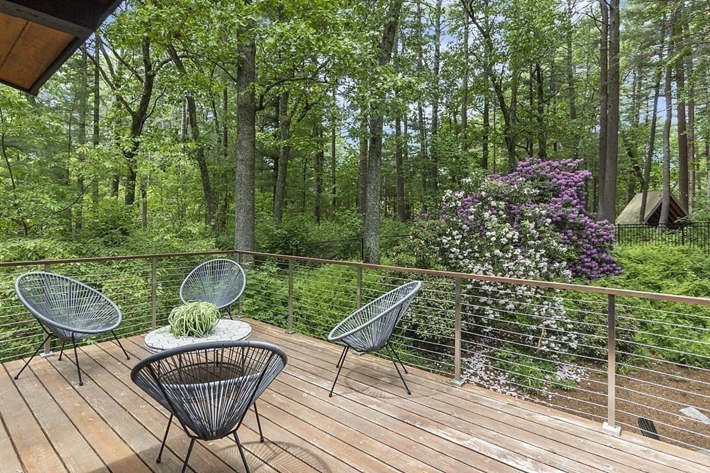 127 Commerford Road Concord, MA 01742 - Photo 27 of 33 a garden view with a seating space