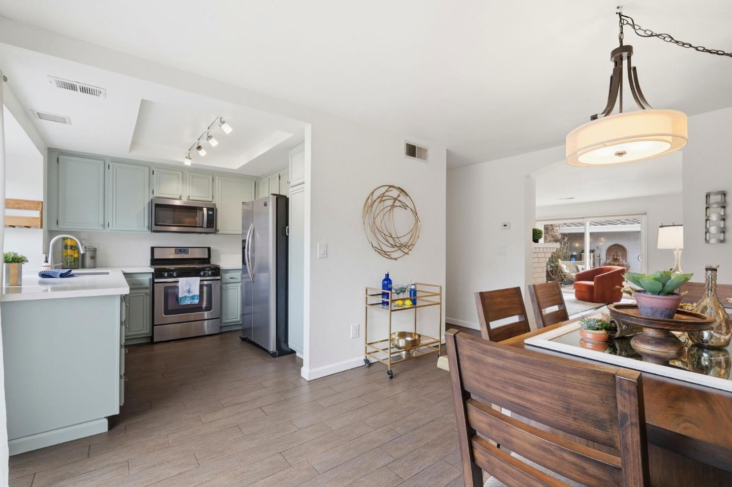 283 Perch Way Aptos, CA 95003 - Photo 13 of 37 a view of a kitchen and dining room
