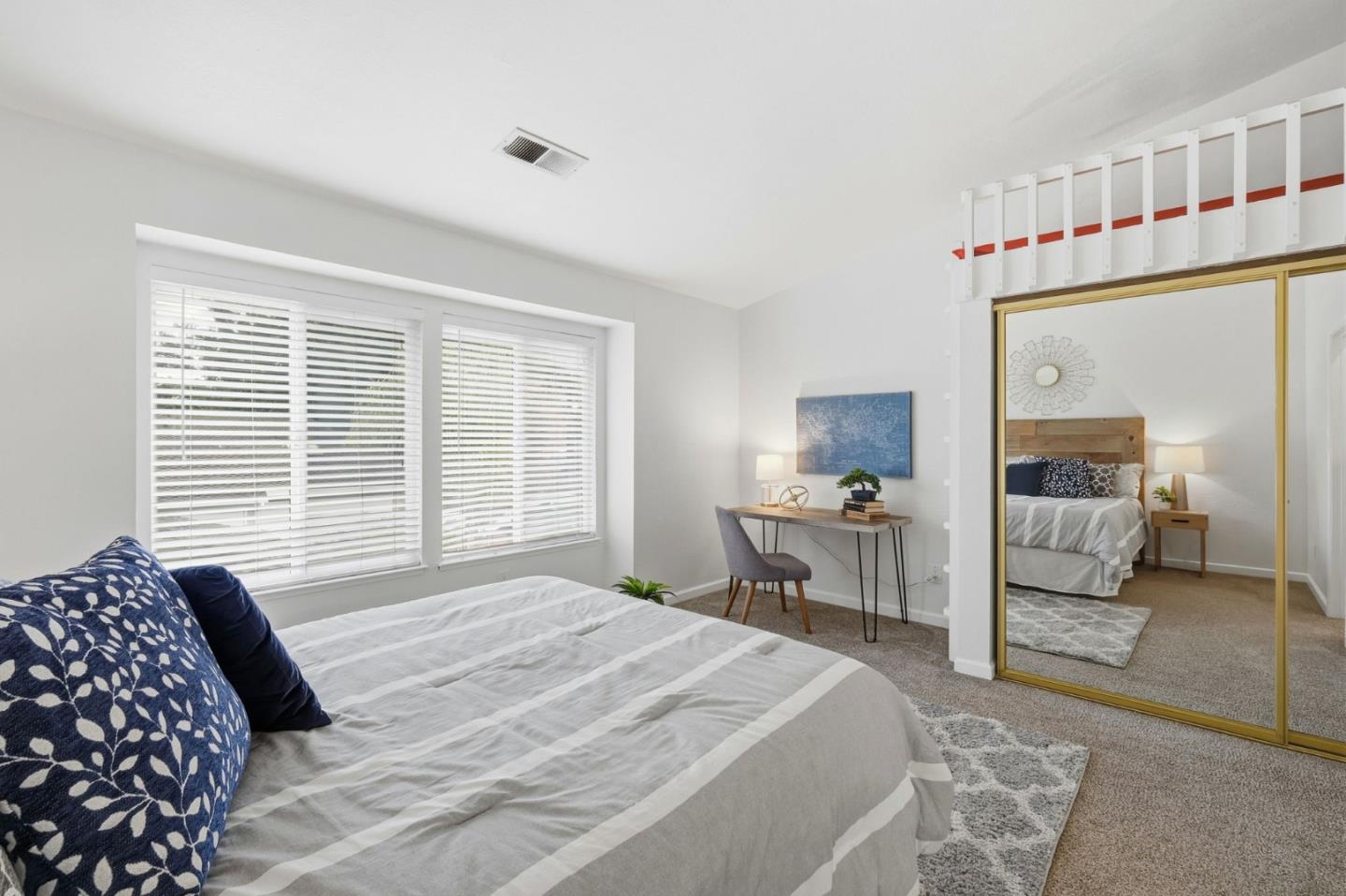 283 Perch Way Aptos, CA 95003 - Photo 25 of 37 a bedroom with a bed and a window