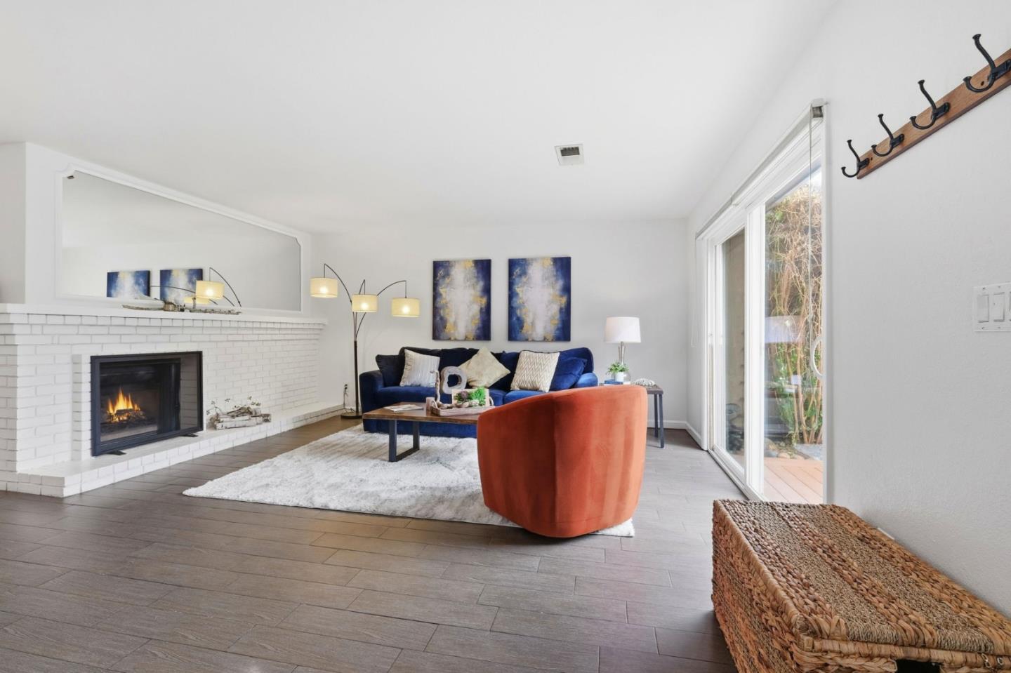 283 Perch Way Aptos, CA 95003 - Photo 7 of 37 a living room with furniture and a fireplace