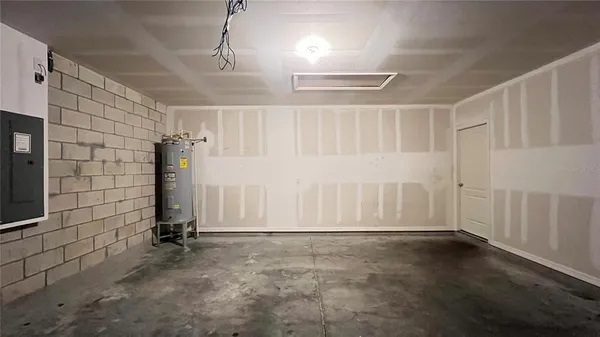 a view of storage and utility room